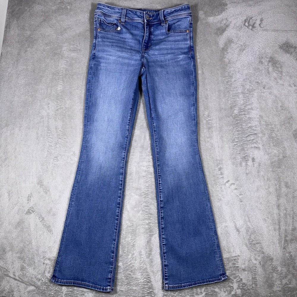 American Eagle KickBoot Womens 8 Next Level Stretch Bootcut Preppy